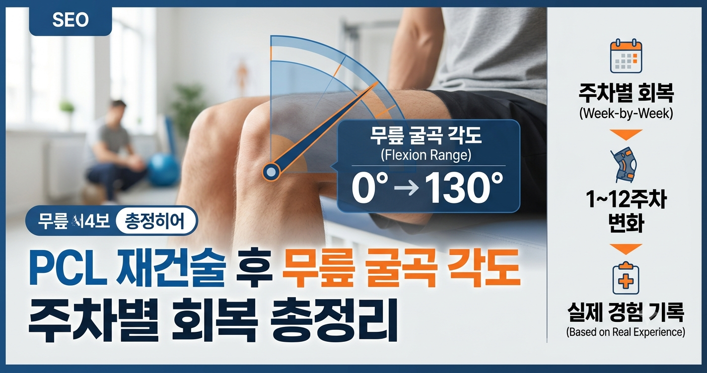 무릎 굴곡 각도