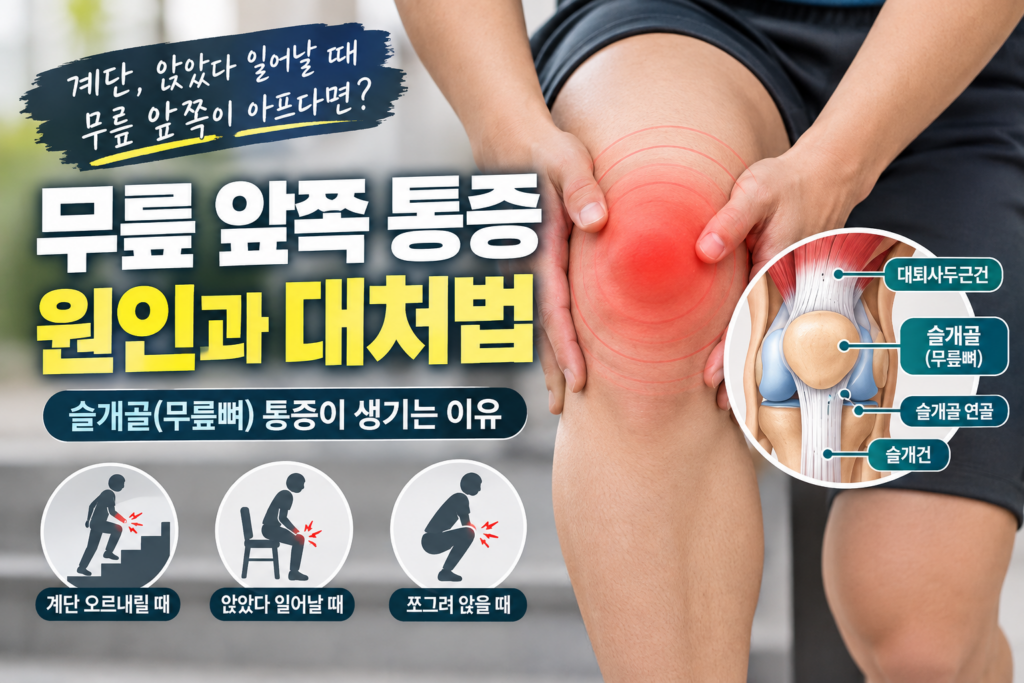 무릎 앞쪽 통증