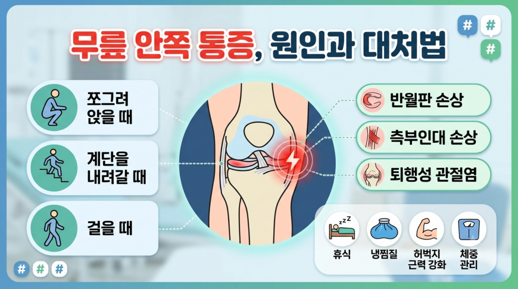 무릎 안쪽 통증